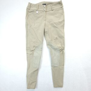 Pikeur Riding Breeches Horse Equestrian Beige Knee Grip Pants Women’s Size 26
